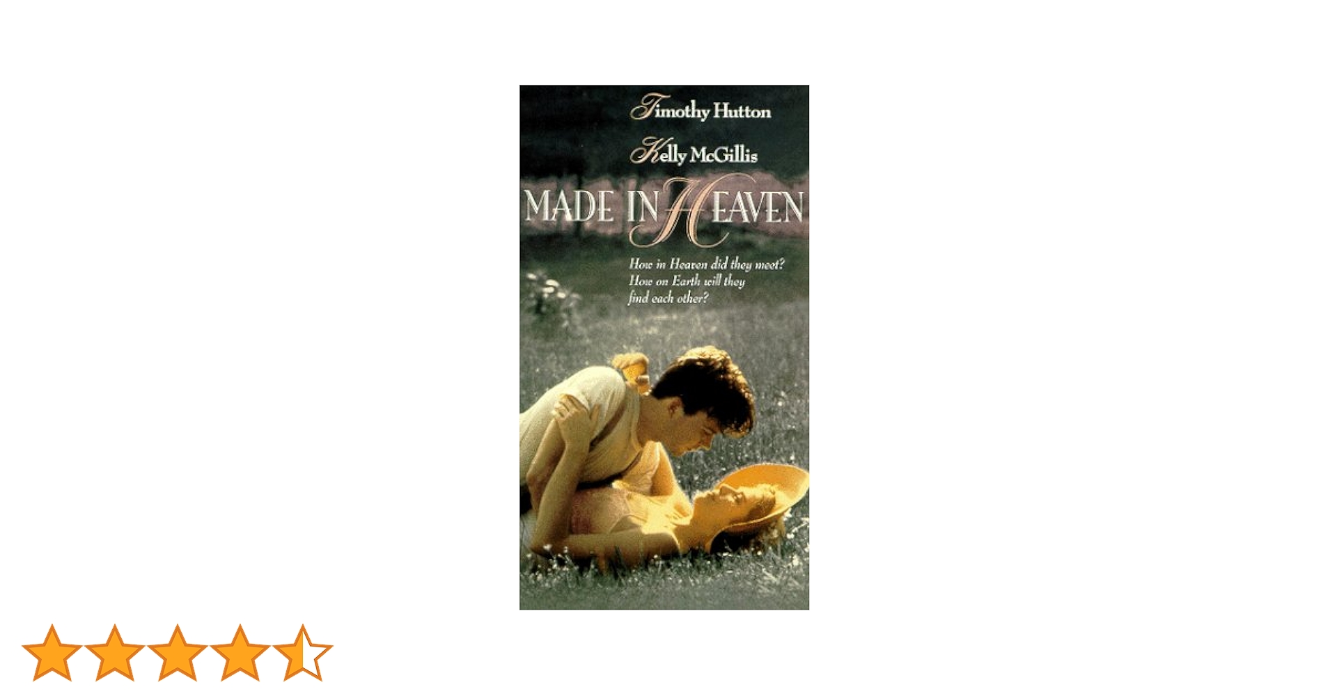 映画　VHS メイドインヘブン　ティモシー・ハットン　DVDではございません 映画 VHS メイドインヘブン ティモシー・ハットン DVDではご